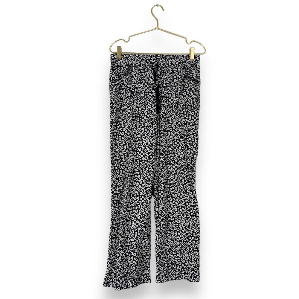 Victoria's Secret‎ Womans Lux Size S/P Leopard Animal Print PJ Pajama Pants 0039